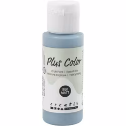 Plus Color Hobbymaling, støvete blå, 60ml/ 1 fl.