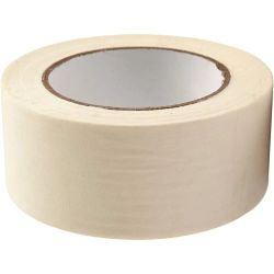 Maskeringstape, B: 50 mm, 50m/ 1 rl.