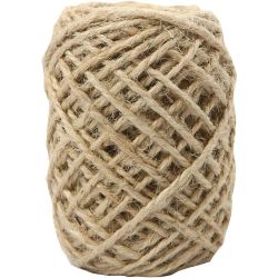 Naturhamp, 1-2 mm, natur, 30m/ 1 rl.