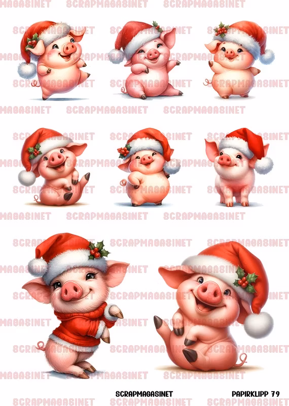 Forhåndsbestilling - Papirklipp 79 - Julegris