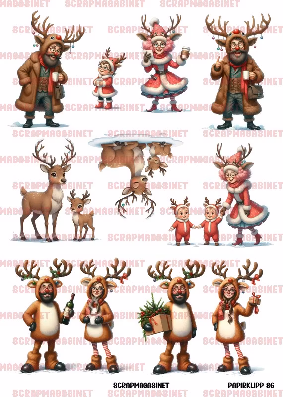 Forhåndsbestilling - Papirklipp 86 - Reinsdyr