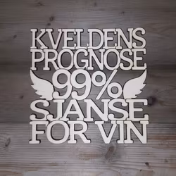Coaster - Kveldens prognose - 3mm bjørkefiner