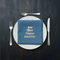 Navn / Bordkort - 3mm bjørkefiner - ATMA