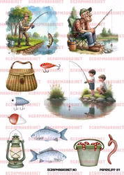 Papirklipp 89 - Fiske A4