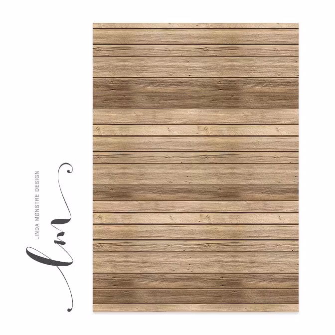 Lindadesign - Liggende brun panel