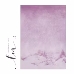 Lindadesign - Vinterlandskap lilla