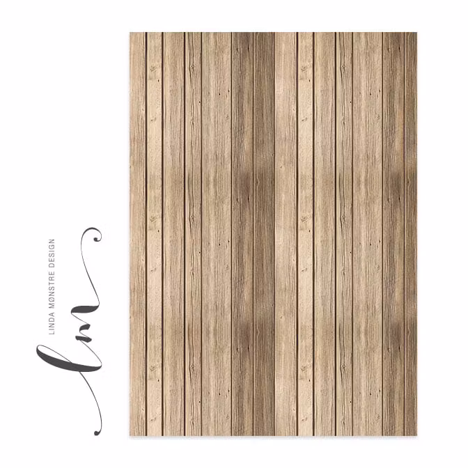 Lindadesign - Stående brun panel