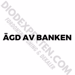 ÄGD AV BANKEN
