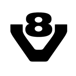V8 Dekal