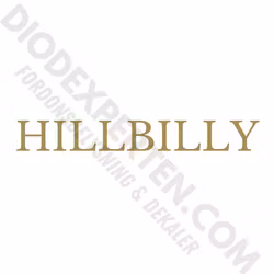 HILLBILLY Dekal