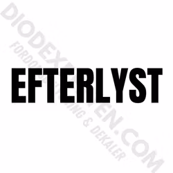 EFTERLYST Dekal
