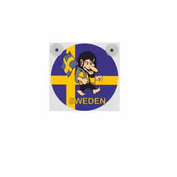 LED-Skylt Sweden Troll 12/24 V