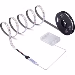 LED-LIST AA-batterier (VITT LJUS) Vattentålig