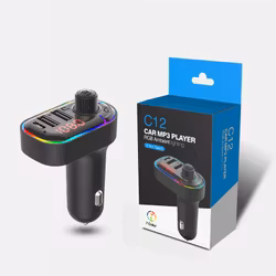 Bluetooth FM-sändare med billaddare