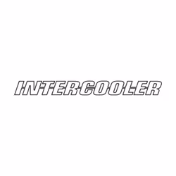 Intercooler Dekal