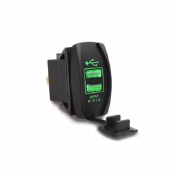 Dubbelt USB-uttag för Carling ARB Uttag LED 12V/24V