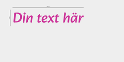 Din text här