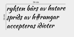 rykten bärs av hataresprids av hrungaraccepteras idioter