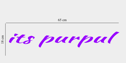 its purpul