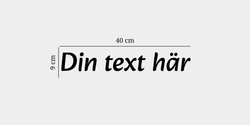Din text här