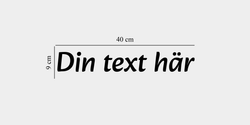 Din text här