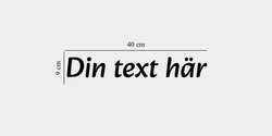 Din text här