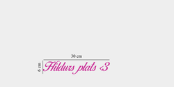 Hildurs plats 3