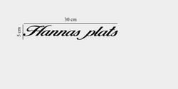 Hannas plats