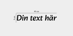 Din text här