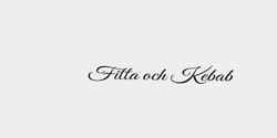 Fitta och Kebab 100x15 SVART