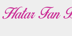Hatar Fan Bilar 118x19 ROSA