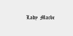 Lady Macbeth 47x9 SVART