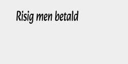 Risig men betald 35x9 SVART