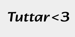 Tuttar3 60x15 SVART
