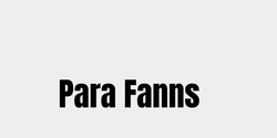Para Fanns 35x9 SVART
