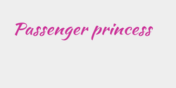 Passenger princess 29x4 ROSA