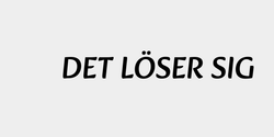 DET LÖSER SIG 51x9 SVART