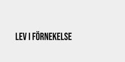 Lev i förnekelse 43x9 SVART