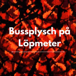 Bussplysch Röd