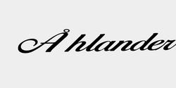 Åhlander 63x12 SVART
