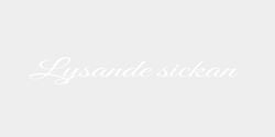 Lysande sickan 60x8 VIT