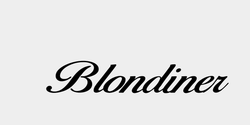 Blondiner 50x12 SVART