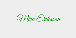 Mira Eriksson 41x9 GRÖN