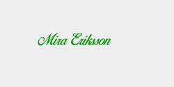 Mira Eriksson 30x7 GRÖN