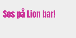 Ses på Lion bar 50x9 ROSA