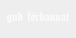 gud förbannat 60x10 VIT