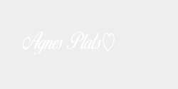 Agnes Plats  32x8 VIT
