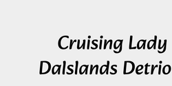 Cruising Lady Dalslands Detriot 58x20 SVART