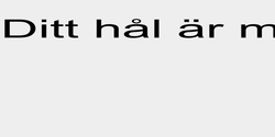 Ditt hål är mitt mål 109x8 SVART