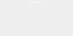 Jag trodde 38x10 VIT